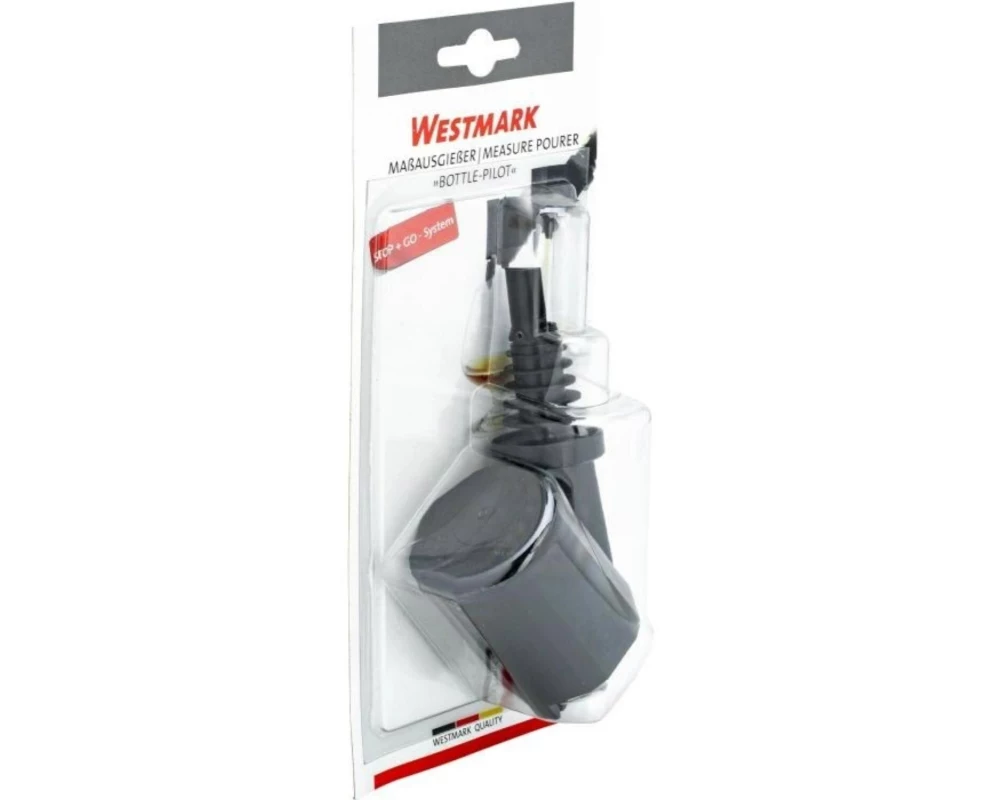 Westmark Bottle Pilot 4 cl, 61 x 33 x 121 mm Schwarz