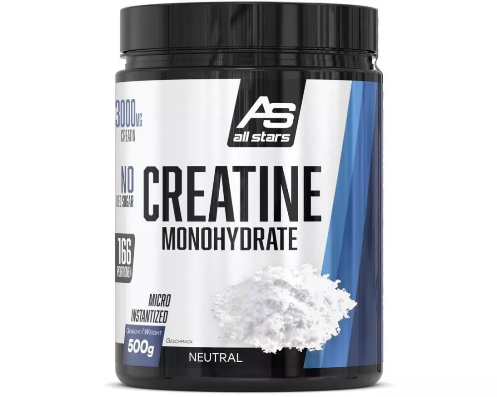 All Stars Pulver Creatin Monohydrat Neutral 500 g