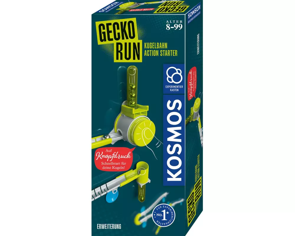Kosmos Kugelbahn Zubehör Gecko Run Erweiterung Action Starter