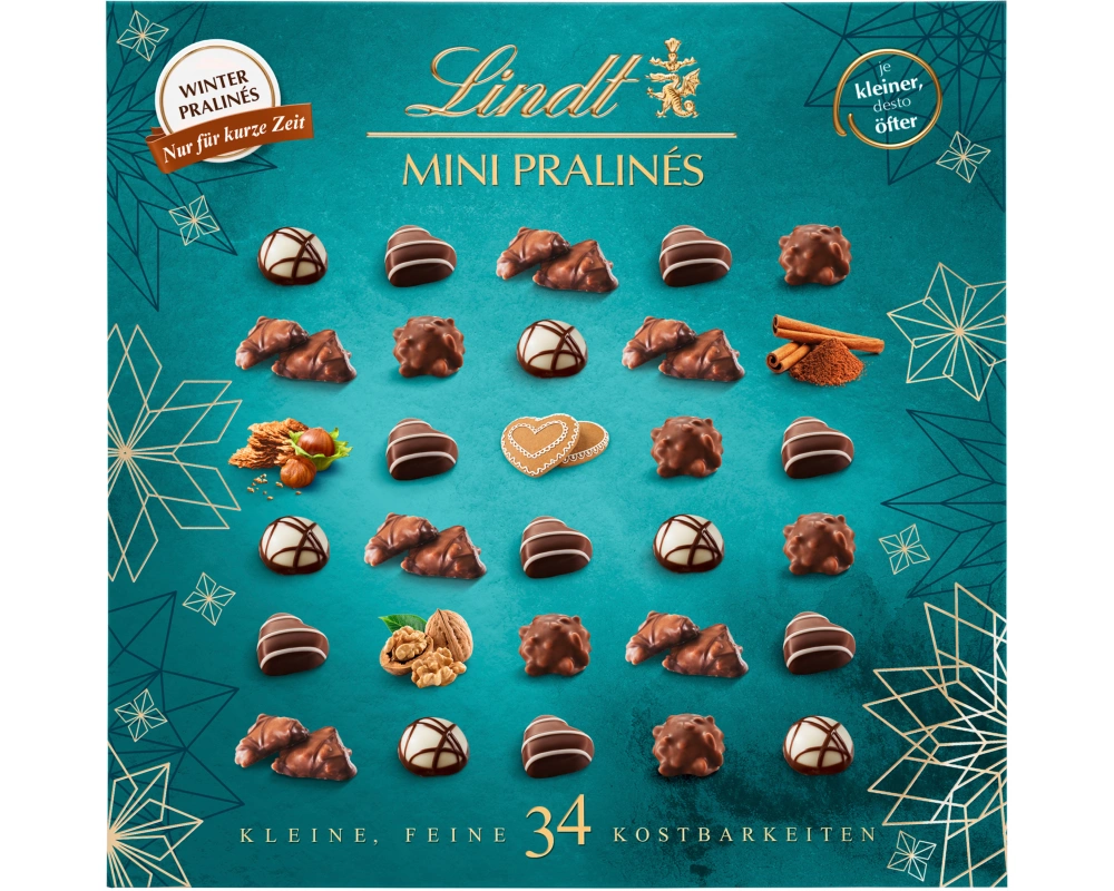 LINDT Mini Winter-Praliné 639803 163g