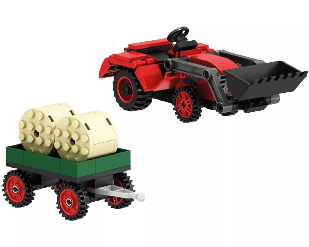 Brixies Plus Traktor rot