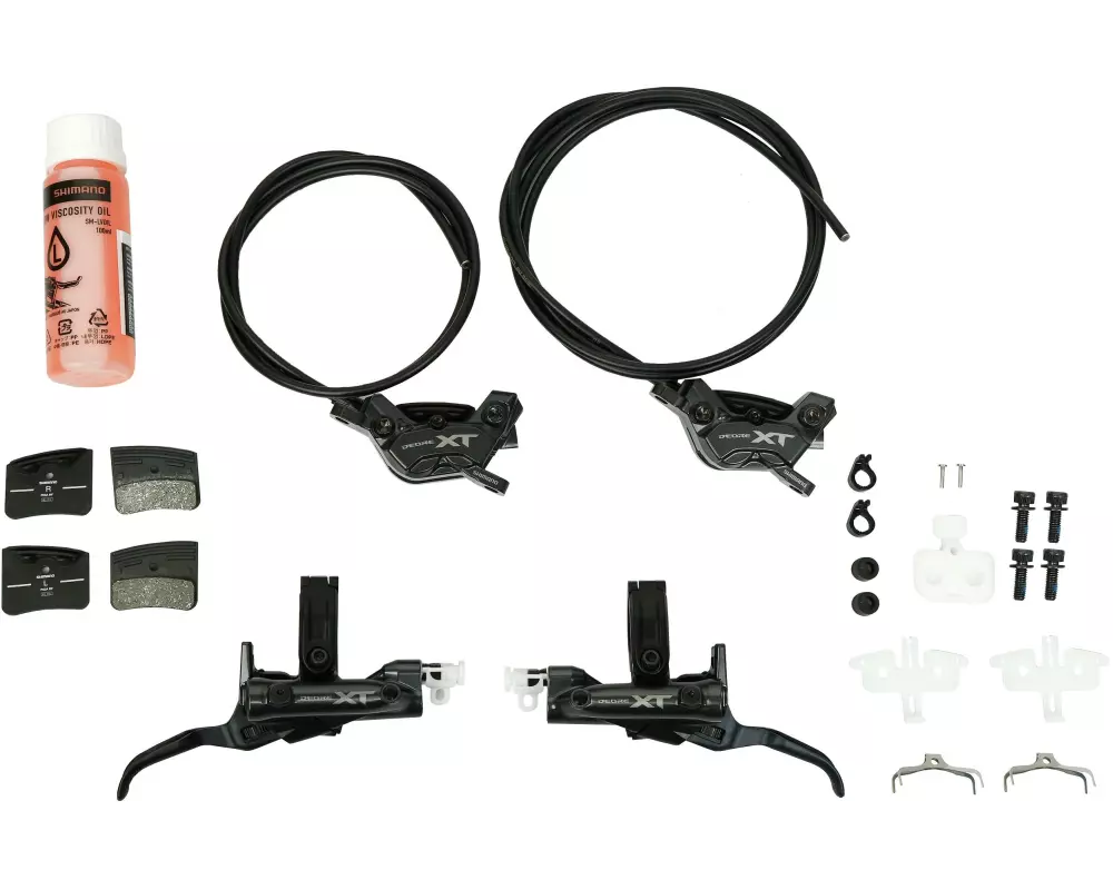 Shimano Scheibenbremsen-Set XT BR-M8220 mit BL-M8200 Upgrade Kit