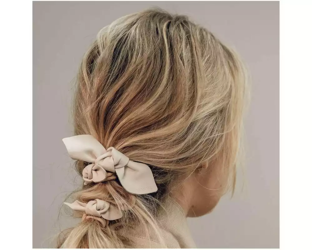 corinne Leather Bow