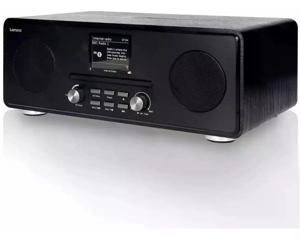 Lenco Internet Radio DIR-260BK Schwarz