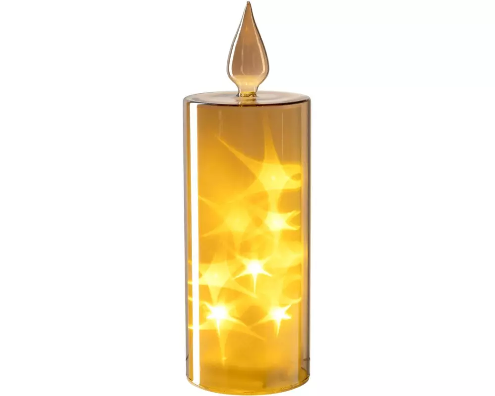 LEONARDO LED-Kerze Riposa 27, Gold
