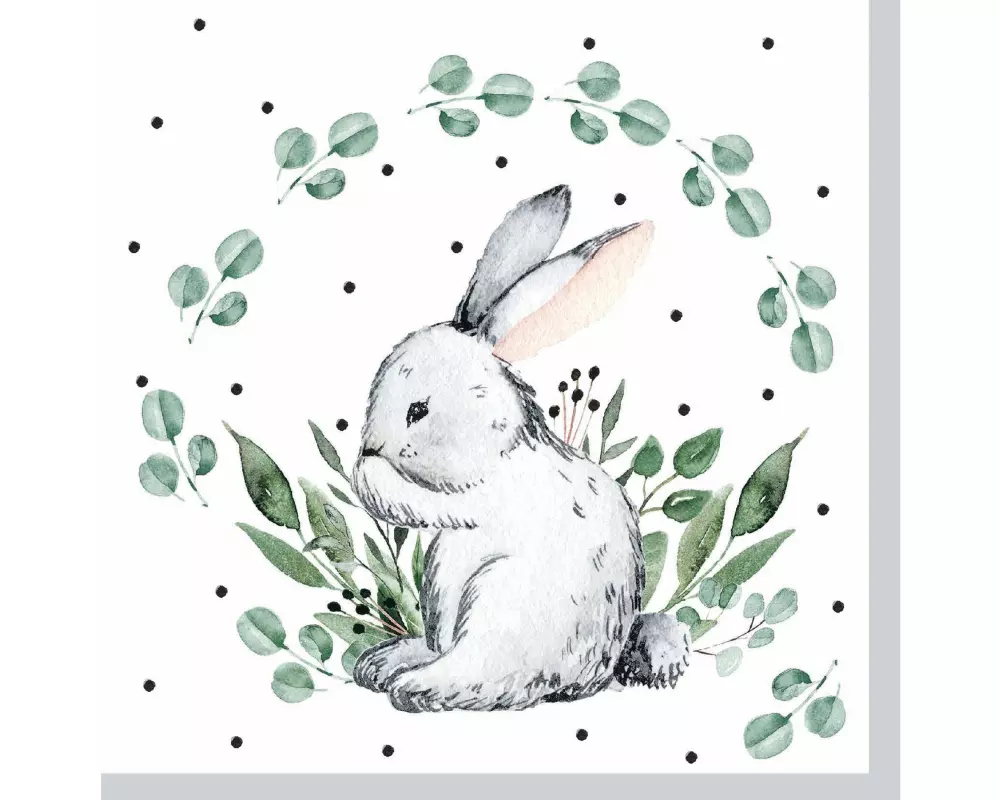 Paper + Design Papierservietten Sweet Bunny 1 Stück