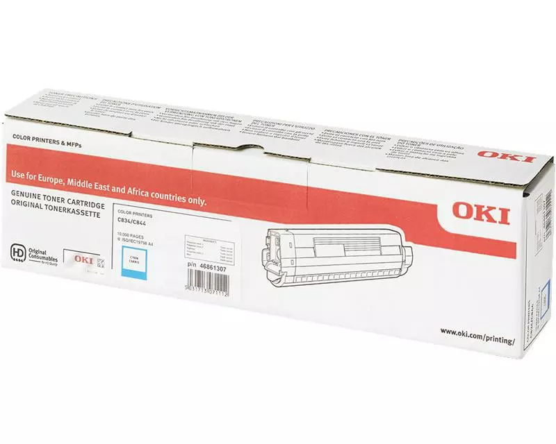 OKI Toner 46861307 Cyan