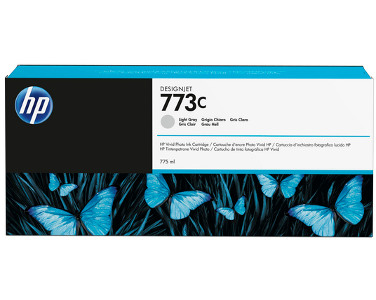 HP Tintenpatrone 773C light grey C1Q44A DesignJet Z6600 775ml
