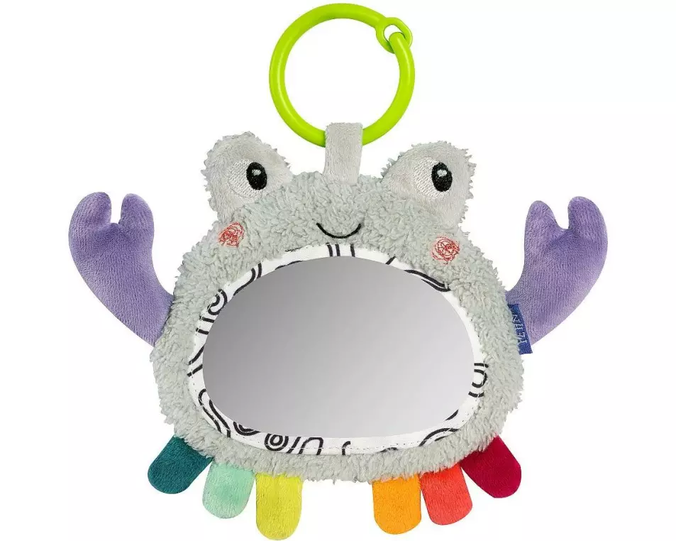 fehn Activity-Spiegel Krabbe Mehrfarbig