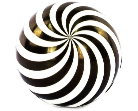ROOST High Bounce Illusion Ball NV596 schwarz / weiss