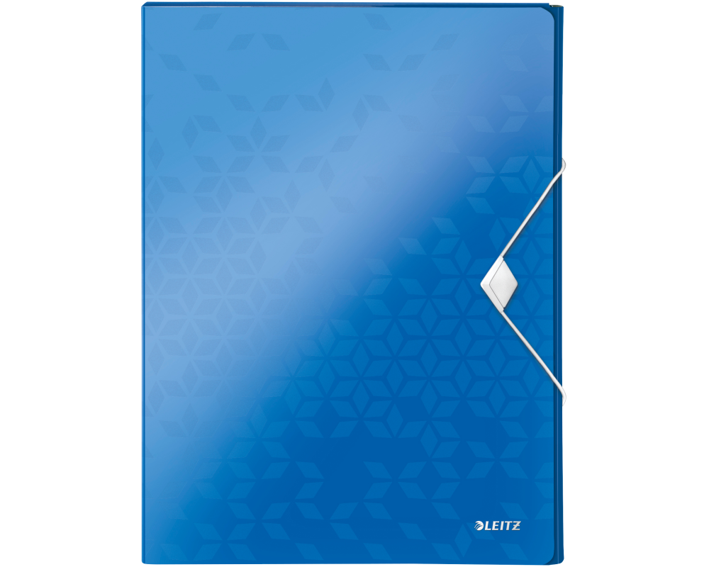 LEITZ Sammelbox WOW PP 46290036 blau 250x330x37mm