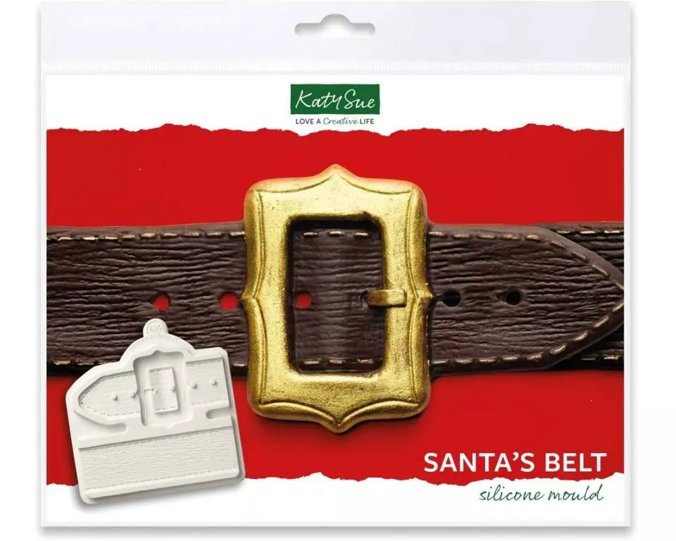 BackshopSchweiz Motiv-Backform Santa's Belt aus Silikon