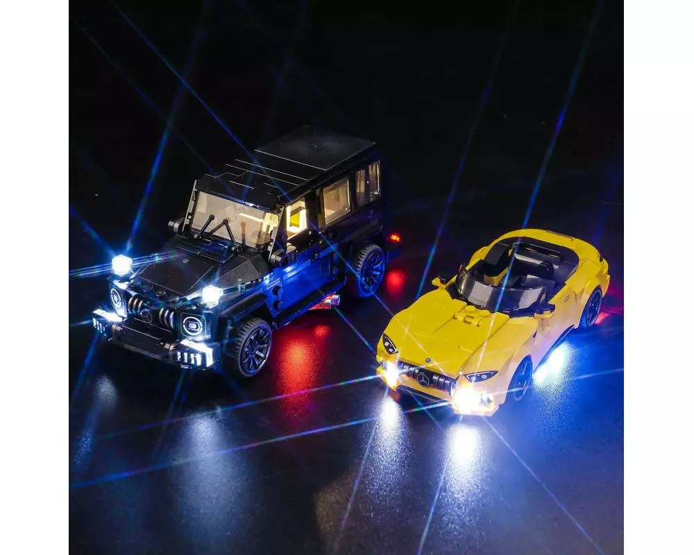 BrickBling LED-Licht-Set für LEGO Mercedes-AMG G 63 & SL 63 (76924)