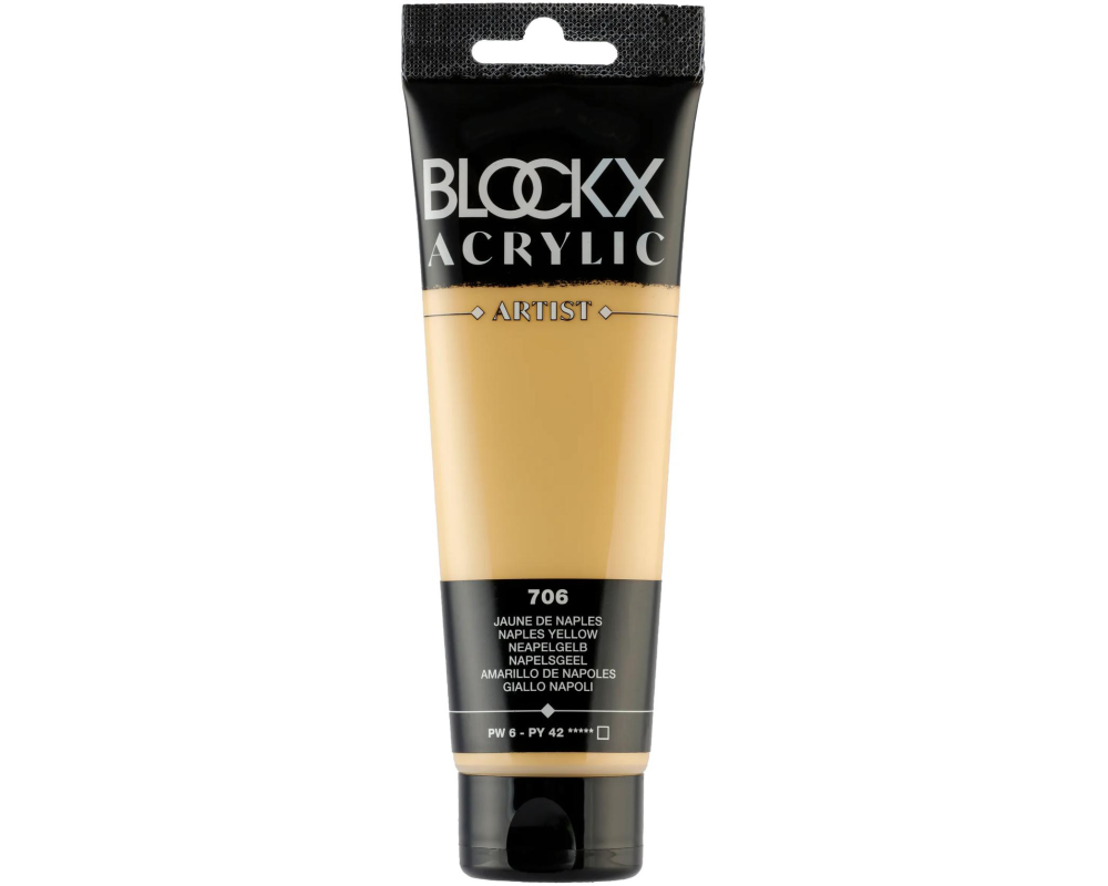 BLOCKX Acrylfarbe 120ml 60706BXC neapelgelb