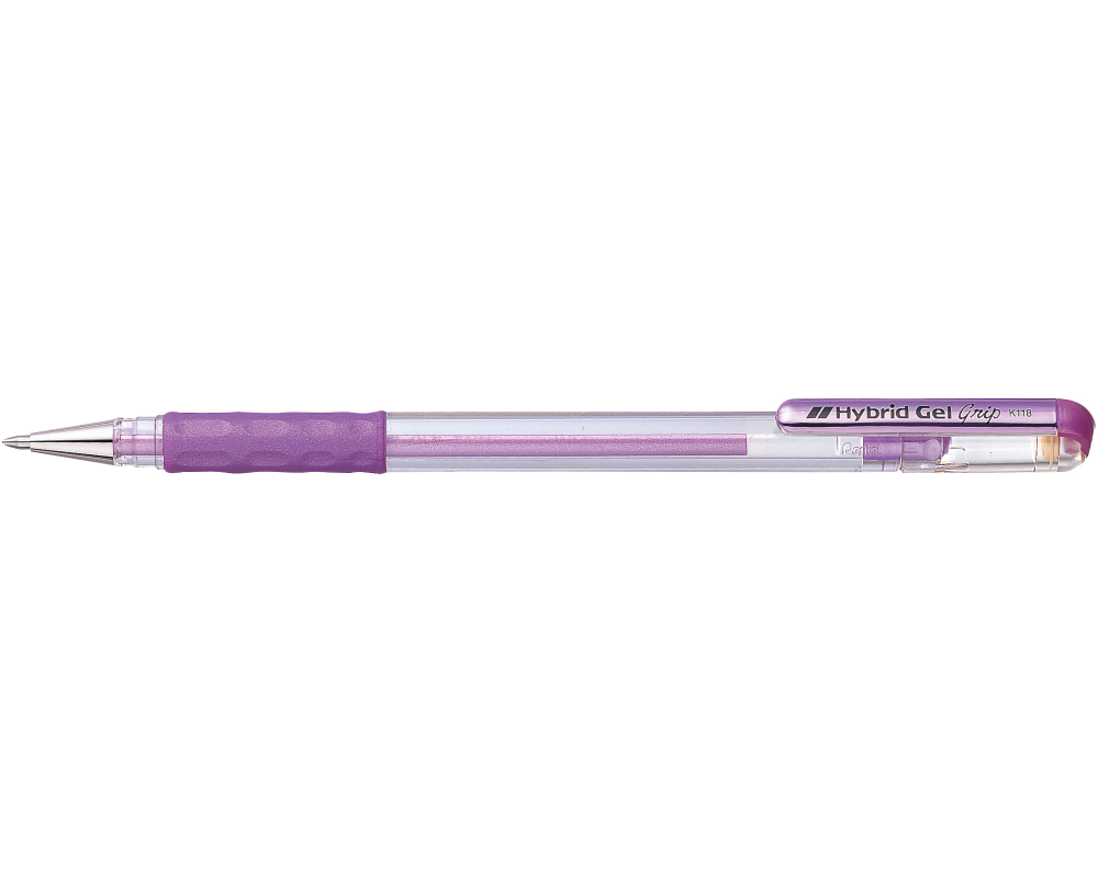 PENTEL Roller Hybrid 0,8mm K118-MV metallic-violett