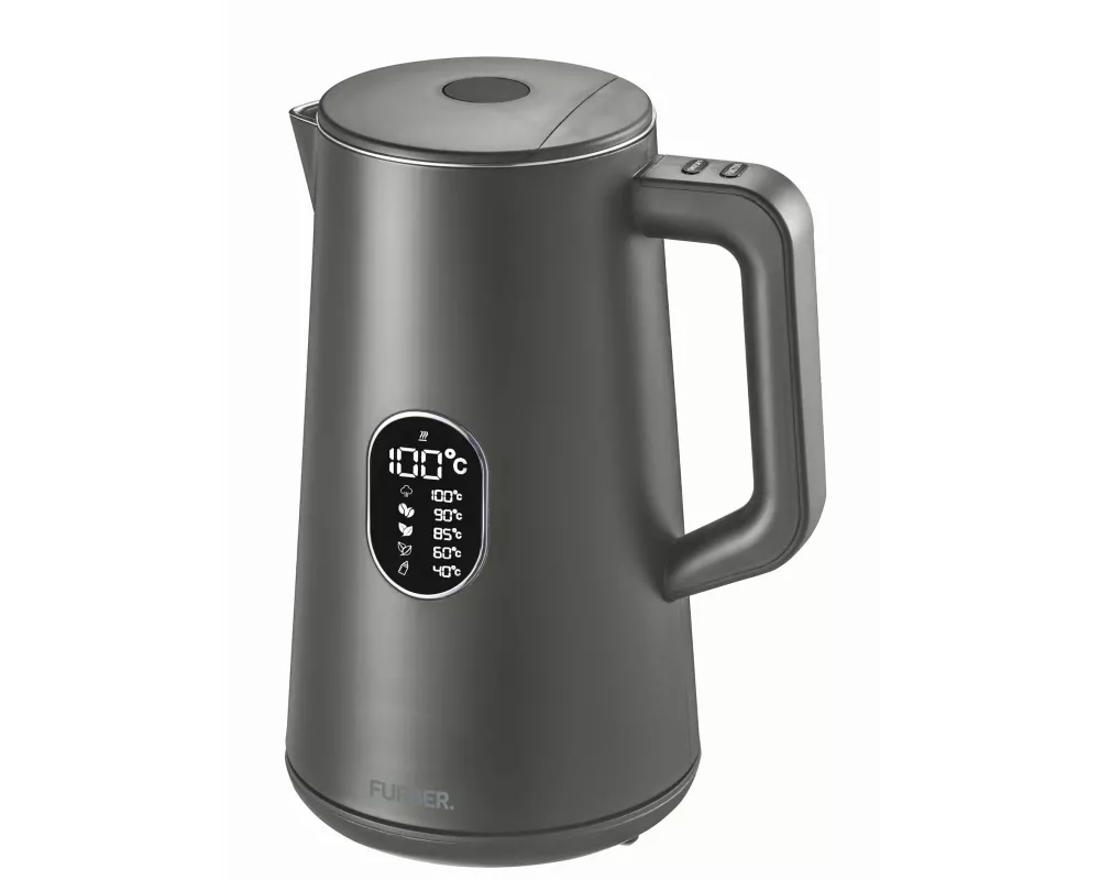 FURBER Wasserkocher Veloce, 1.5 L, Grau