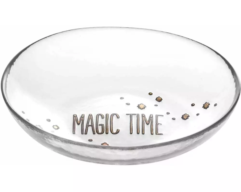 Leonardo Schale Magico Magic Time Ø16 cm, 2 Stück, Transparent/Gold