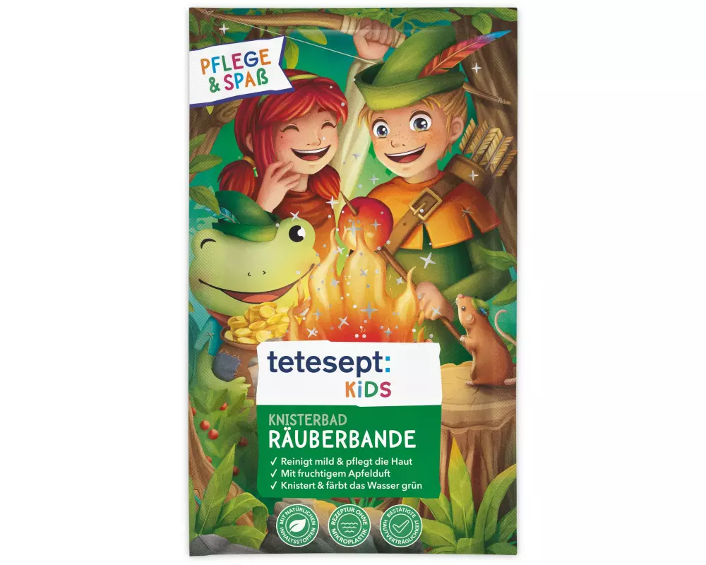 tetesept Kids Knisterbad Räuberbande 50 g