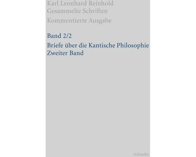 Briefe über die Kantische Philosophie