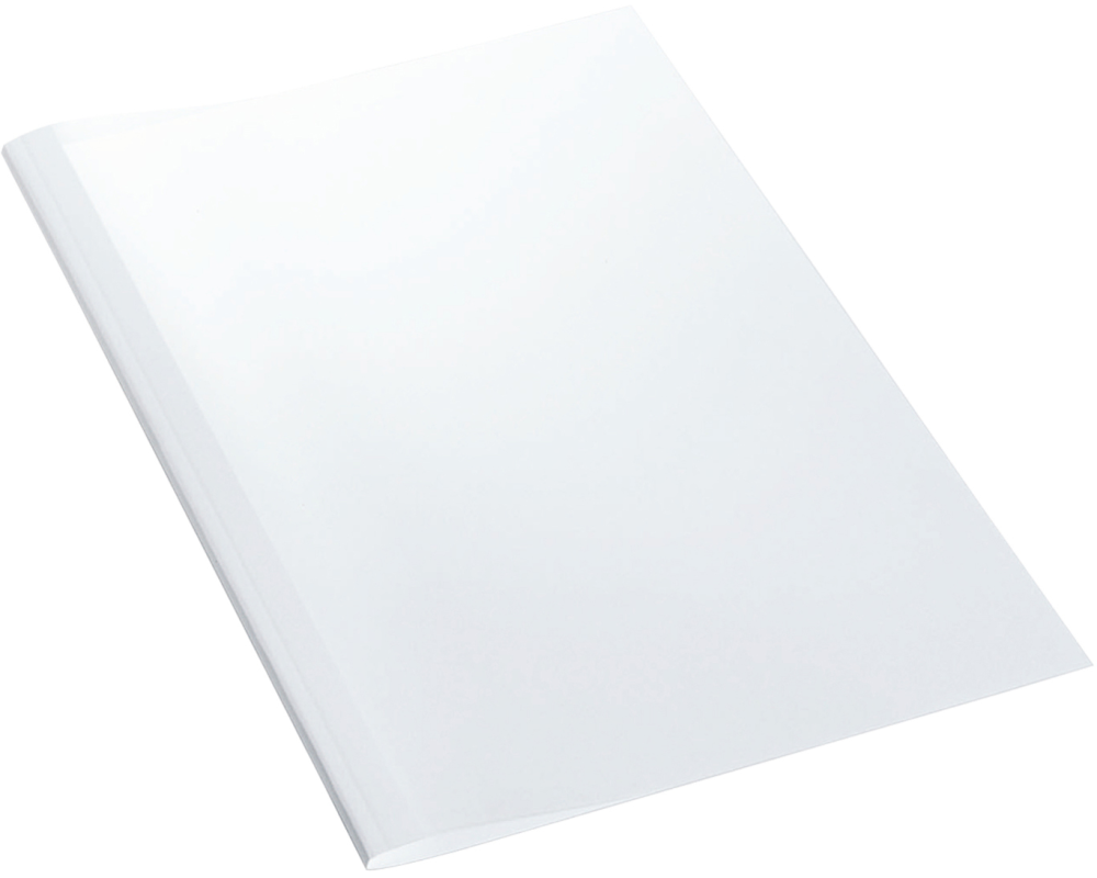 LEITZ Thermobindemappen Standard A4 177158 weiss, 1.5mm 100 Stück