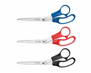 WESTCOTT Scheren-Set B 21cm E-3103000 blau/rot/schwarz 3 Stück