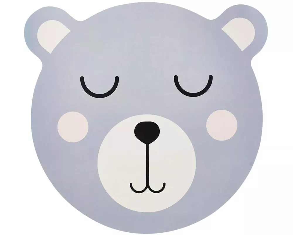 Zeller Present Kindertischset Bär Blau ø 38 cm