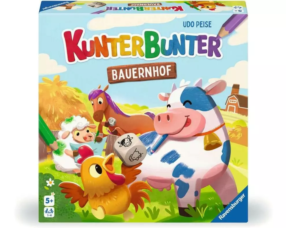 Ravensburger Kinderspiel Kunterbunter Bauernhof