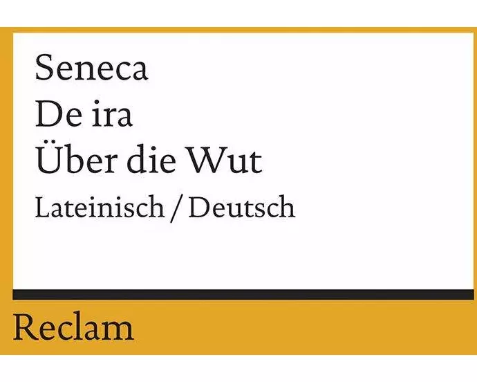 De ira / Über die Wut. Lateinisch/Deutsch
