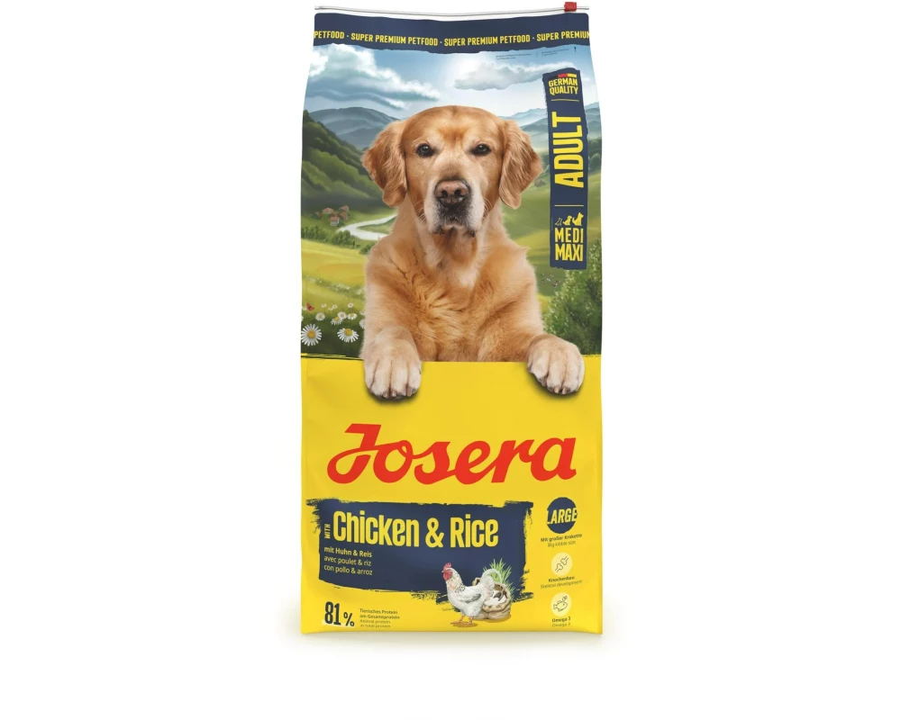 Josera Trockenfutter Adult Chicken und Rice Maxi 12.5 kg
