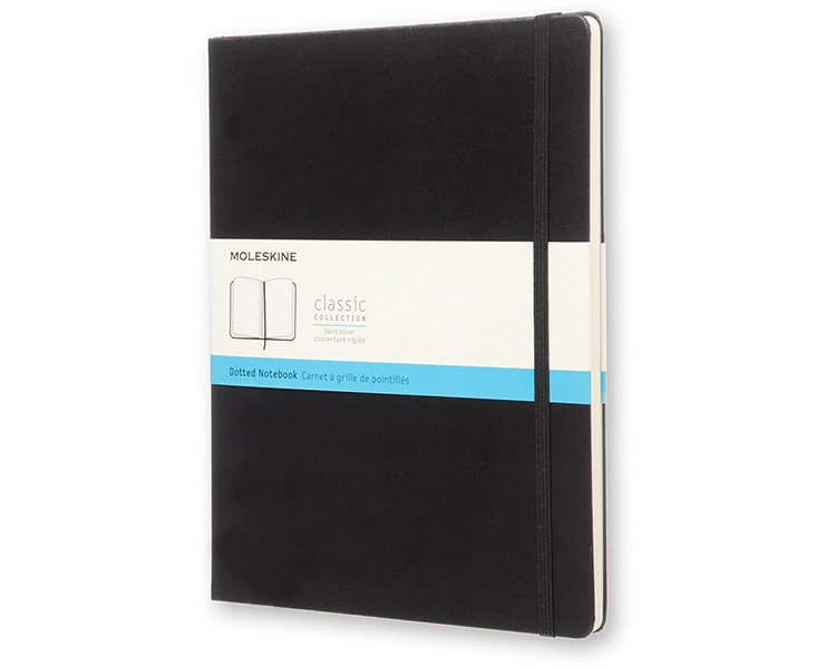 MOLESKINE Notizbuch XL 892727 Punkte schwarz