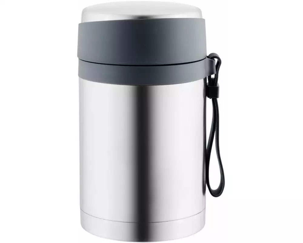 BergHOFF Vorratsdose Essentials 0.85 l, Schwarz/Silber