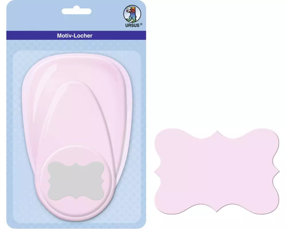 URSUS Motivstanzer Jumbo 7.6 cm, Schild