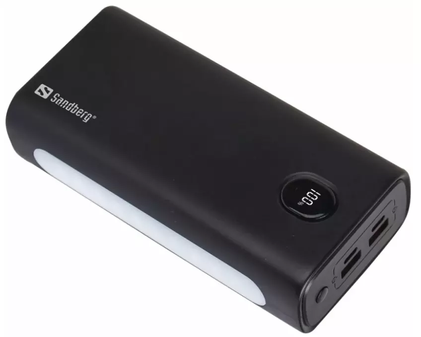 SANDBERG Powerbank, USB-C, PD 20W, 30000mAh