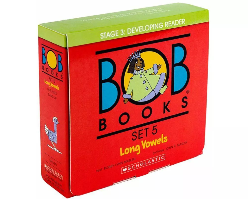 Bob Books: Long Vowels (8 Books) (Stage 3: Developing Readers)