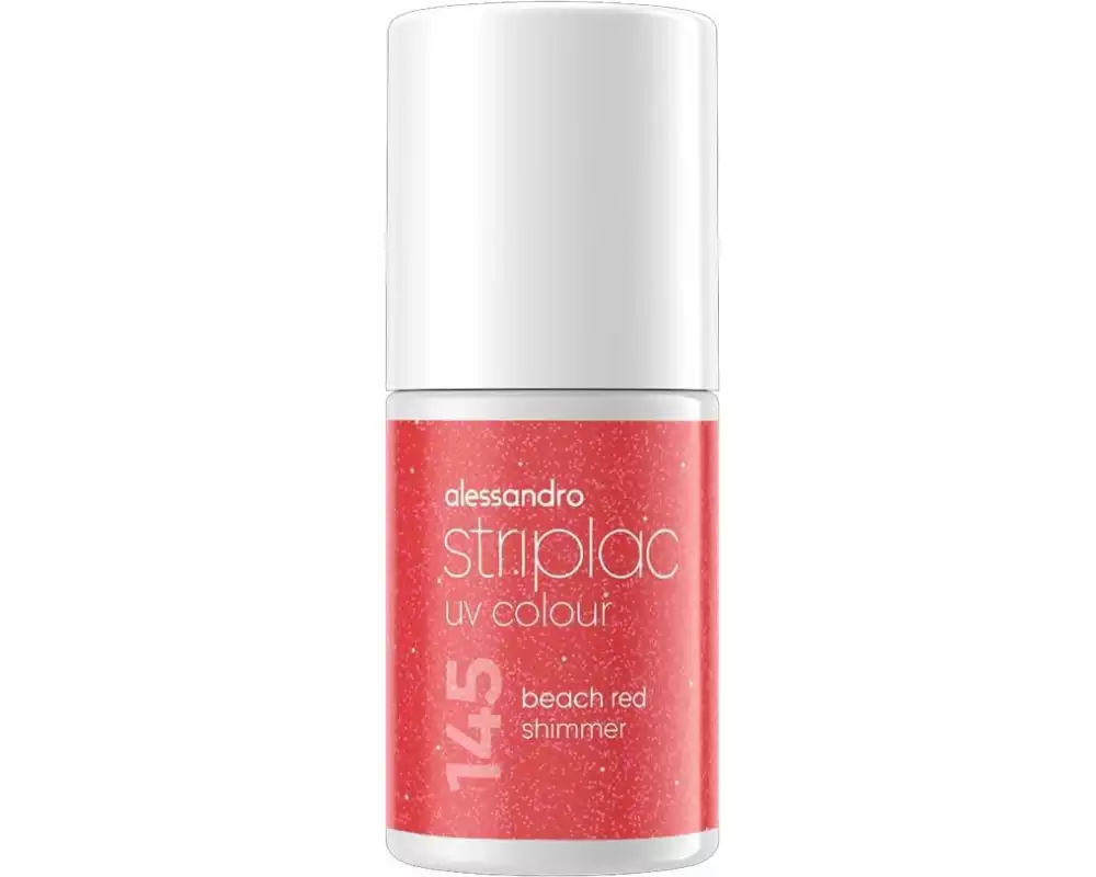 alessandro Nagellack Striplac UV Colour 145 Beach Red