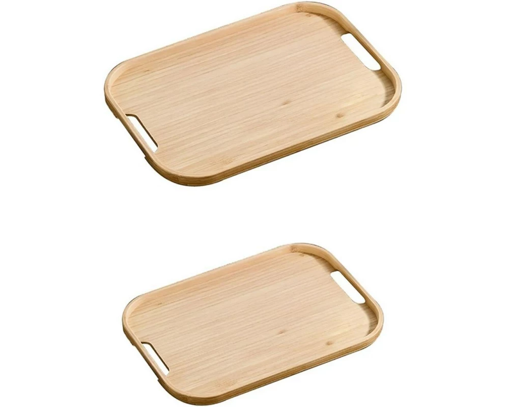 Hermia Serviertablett Acero 2-teilig, Braun