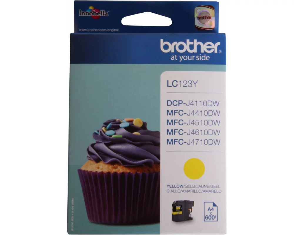 Brother Tinte LC-123Y Yellow