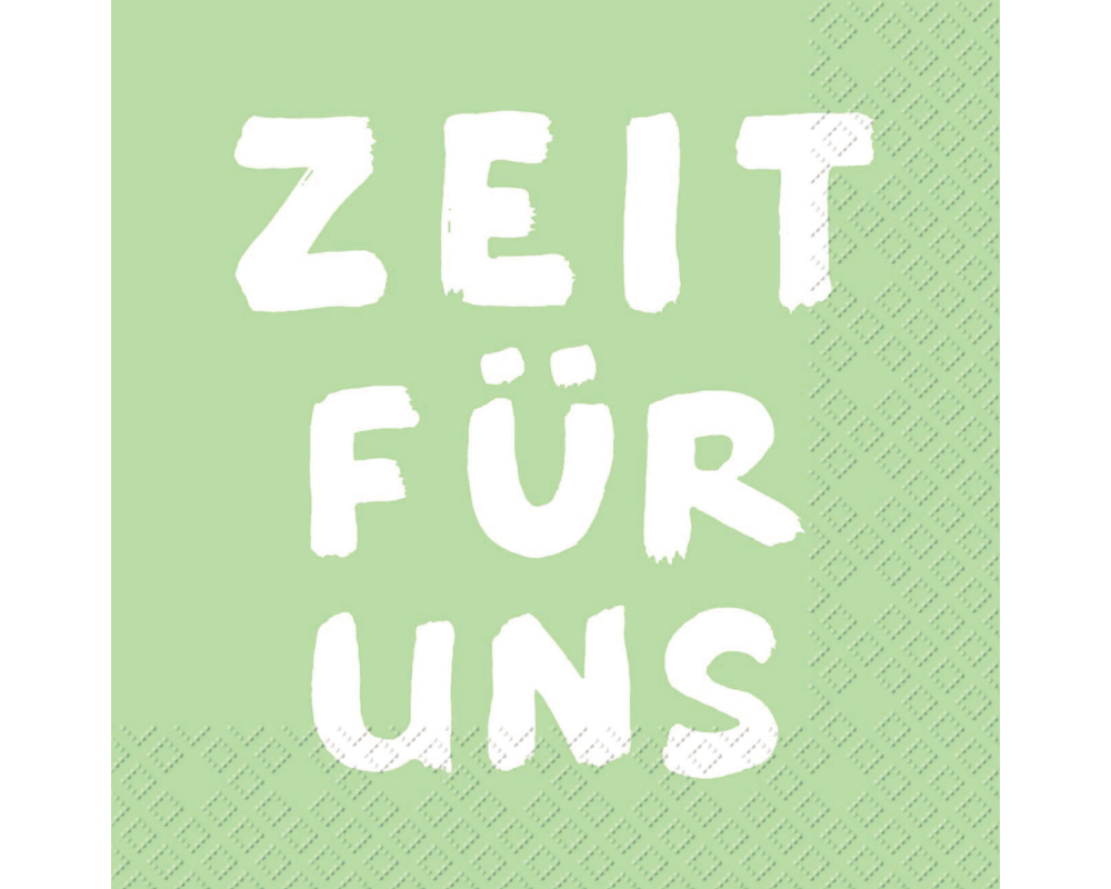 STEWO Serivette Alec 25x25cm 2573566346 grün hell FSC 20 Stück