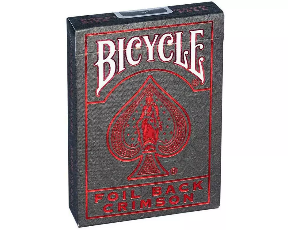 Bicycle Poker Karten Bicycle Metalluxe Red