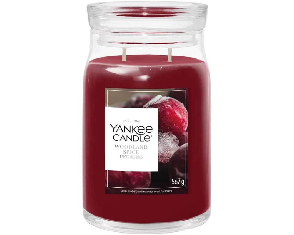 Yankee Candle Signature Duftkerze Woodland Spice Large Jar