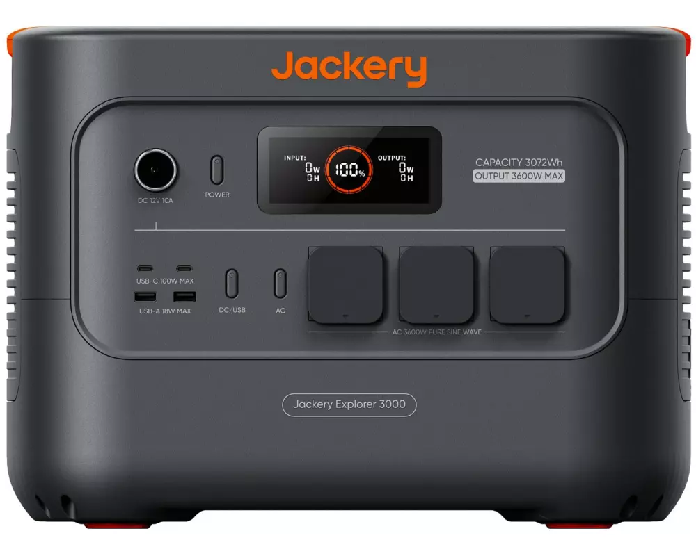 Jackery Power Station Explorer 3000 V2, 3000 Wh