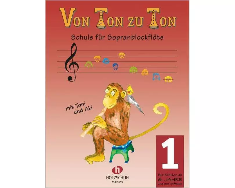 Von Ton zu Ton 1 (deutsche Griffweise)