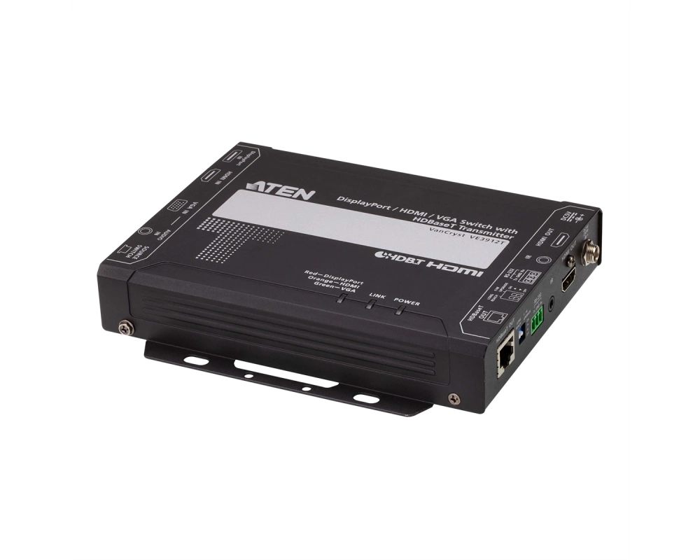 ATEN VE3912T DP/HDMI/VGA Switch HDBaseT Extender