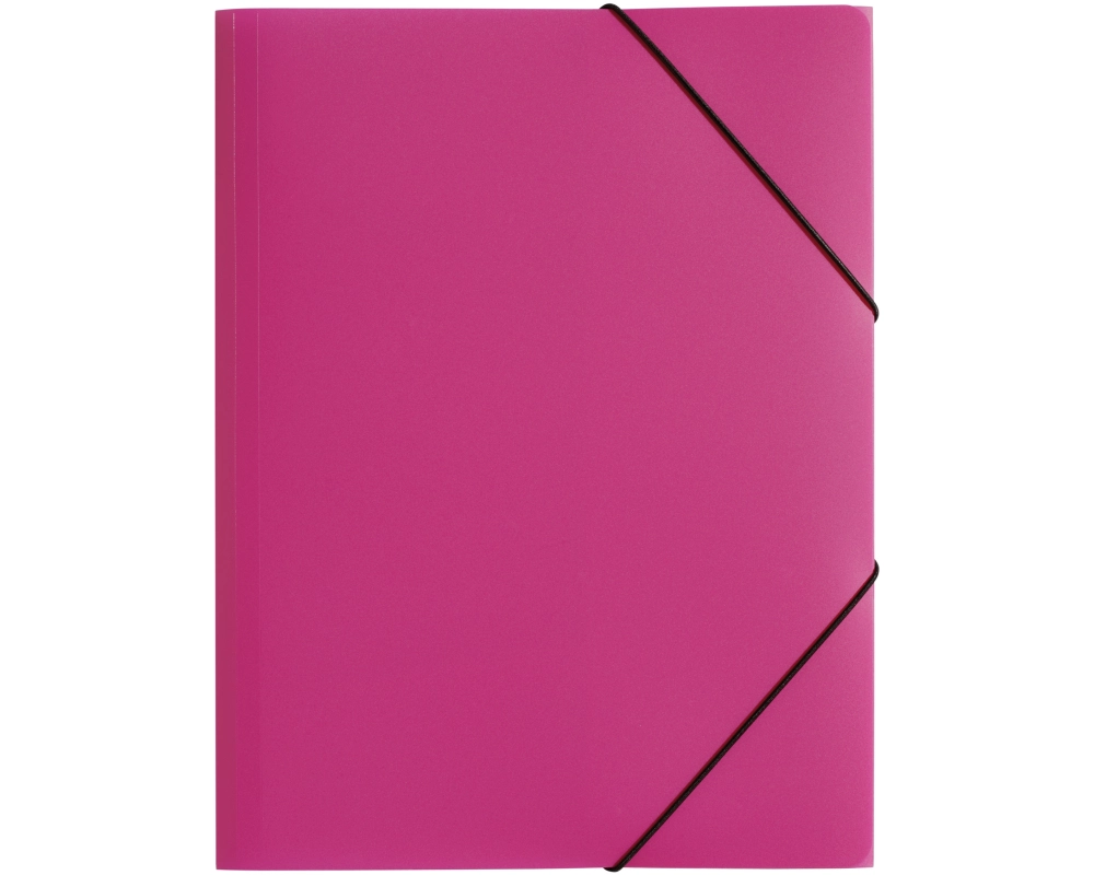 PAGNA Gummibandmappe Trend A3 21638-34 rosa 3 Klappen