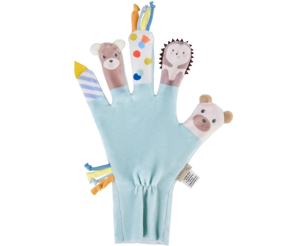 Sterntaler Spielhandschuh Familie Bär Mintgrün