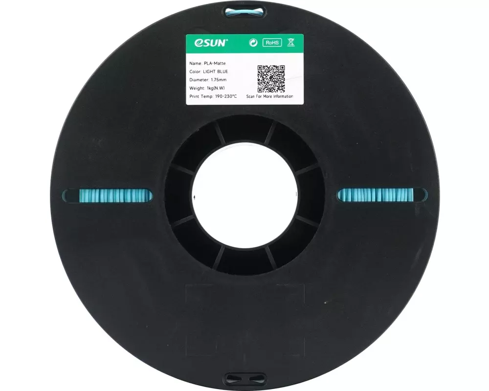 eSun Filament eSun, Filament , PLA MT, Ozeanblau 1.75 mm 1 kg