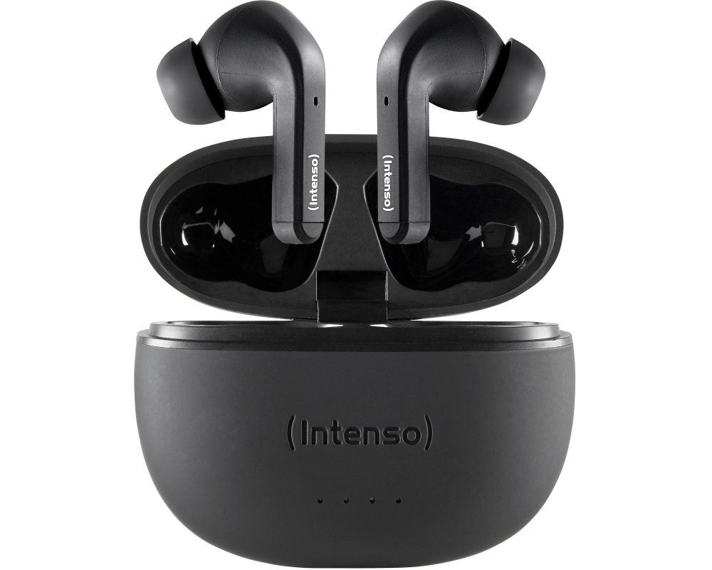 INTENSO Black Buds Wirel. Earphones 3720300 T300A, ANC, black