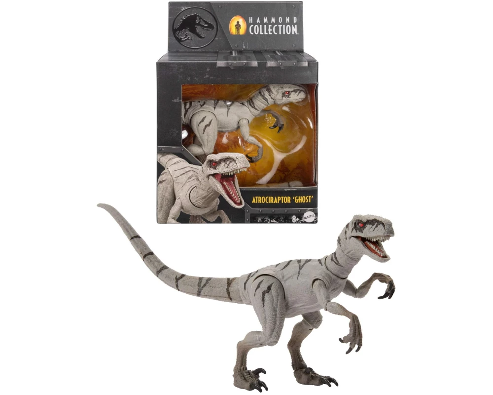 Mattel Jurassic World Hammond Collection Atrociraptor Ghost