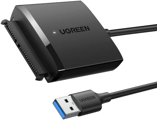 UGREEN SATA Hard Drive Converter 20611 BB USB 3.0, Cable EU