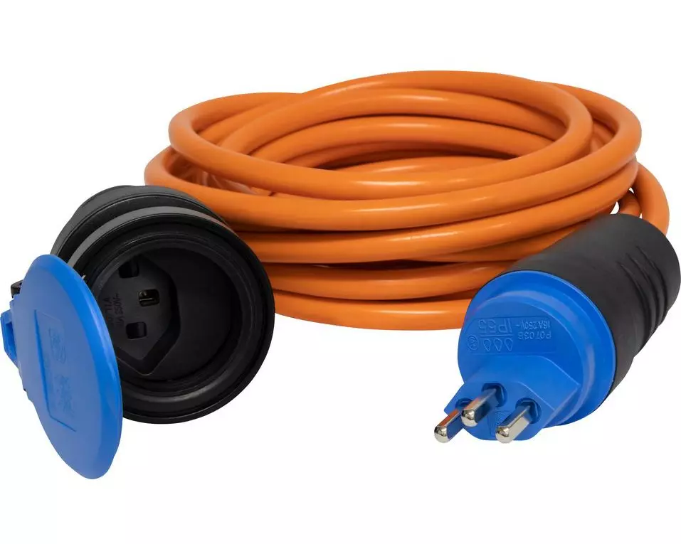 Brennenstuhl Verlängerungskabel 10 m T23 - T23 Orange